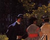 克劳德 莫奈 : Luncheon on the Grass, Left Panel